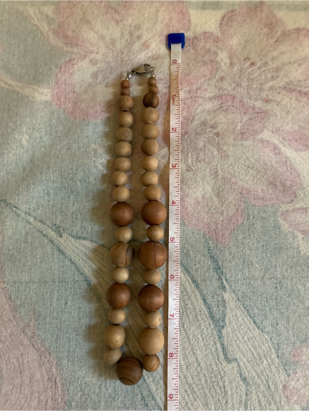 Natural Wooden Bead Necklace - - Picture 8 of 8
